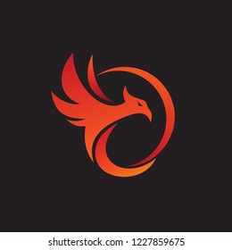 Phoenix Logo Design in Vector