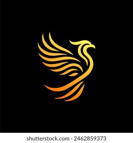 phoenix logo design vector ideas