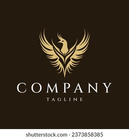Phoenix-Logo-Design, Vektorgrafik