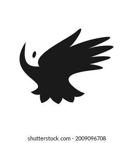 phoenix logo design vector template