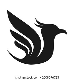phoenix logo design vector template