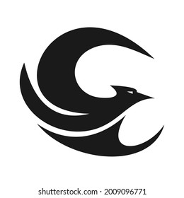 phoenix logo design vector template