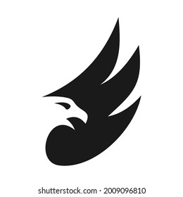 phoenix logo design vector template