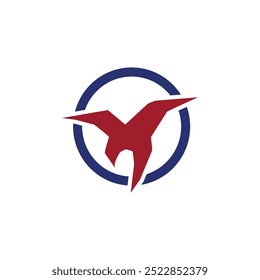 Modelo de vetor de design de logotipo Phoenix, ilustrações para ícones ou logotipos