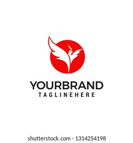 Phoenix Logo designs concept template