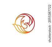 phoenix, logo, designs, illustrations, vectors, silhouettes, line art, for business consulting, which are developed and modern
