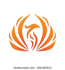 Phoenix Logo Design.Vector Logo Phoenix.logo design element.