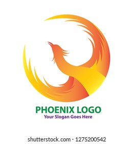 The phoenix logo in eps.10