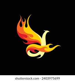 logo de phoenix, logo de la ave de fuego