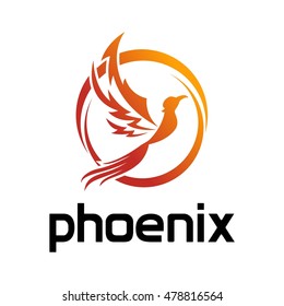 Phoenix logo, Fire bird logo