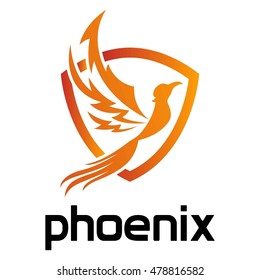 Phoenix logo, Fire bird logo