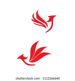 phoenix logo flying bird