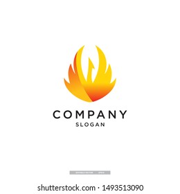 phoenix logo flying logo vector design template