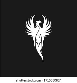 phoenix logo, great and strong bird.
