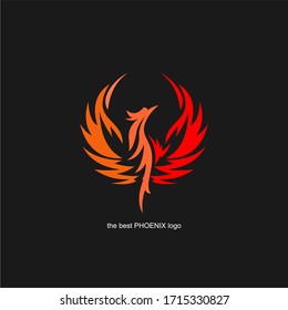 phoenix logo, great and strong bird.
