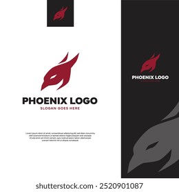 Phoenix logo head template modern