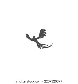 Phoenix logo icon design illustration