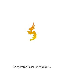 Phoenix logo icon design template vector illustration