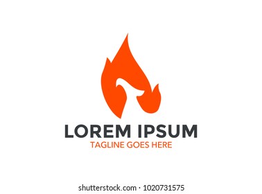 phoenix logo. icon. vector illustration. simple and editable