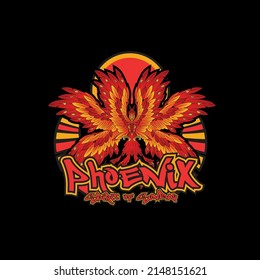 Phoenix Logo Illustration Design For Sukajan Is Mean Japan Traditional Cloth Or T-shirt With Digital Hand Drawn Embroidery Men T-shirts Summer Casual Short Sleeve Hip Hop T Shirt Streetwear