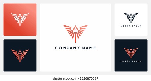 Logotipo Phoenix com letra A