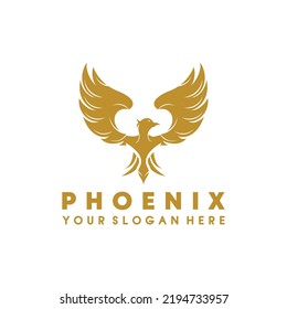 Phoenix logo premium quality vector