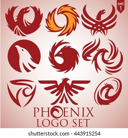 phoenix logo set 1