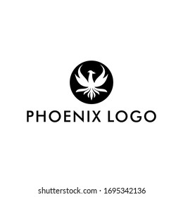phoenix logo simple ,clean and neat.