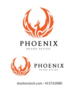 Phoenix Logo template.