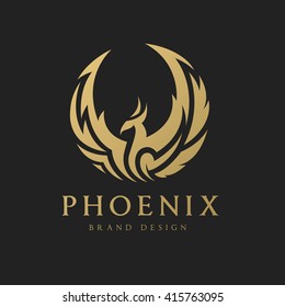 Phoenix Gold Logo Images Stock Photos Vectors Shutterstock