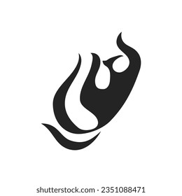 plantilla de logotipo de phoenix Aislado. Identidad de marca. Gráfico de vectores de resumen de iconos