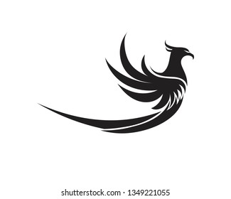 Phoenix Logo Template vector illustration design
