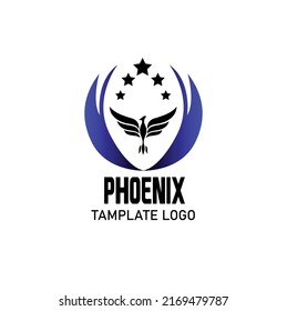 phoenix logo template for your company brand