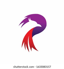 Phoenix Logo that formed letter P