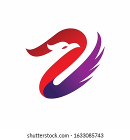 Phoenix Logo that formed letter R