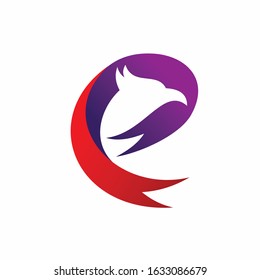 Phoenix Logo that formed letter E