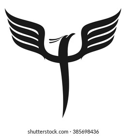 phoenix logo vector.