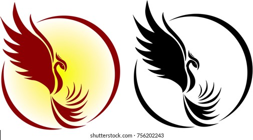 Phoenix logo in vector