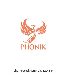 phoenix logo vector graphic modern abstract