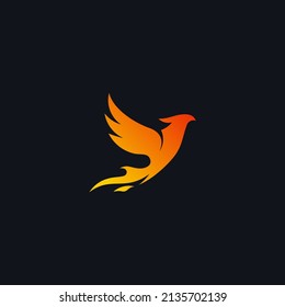 Phoenix logo vector icon  illustration