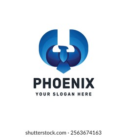 Phoenix Logo Vector Icon Illustration