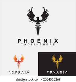 Phoenix logo Vector Illustration Design Template