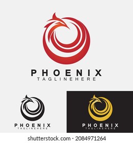 Phoenix logo Vector Illustration Design Template