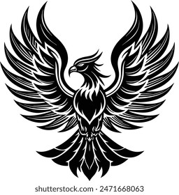 Phoenix Logo Vektorillustration eps 10