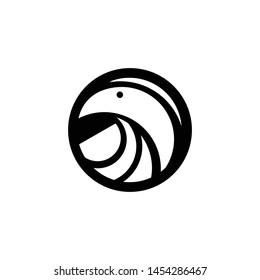 phoenix with negative logo template