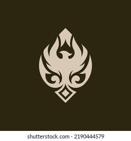 Phoenix Ornament Luxury Creative Logo