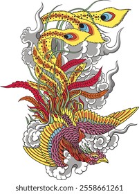 Phoenix reflects the headmaster’s unique style, symbolizing rebirth, immortality, and resilience through vivid imagery and themes of renewal and strength.