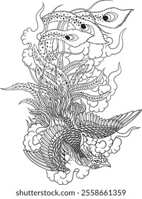 Phoenix reflects the headmaster’s unique style, symbolizing rebirth, immortality, and resilience through vivid imagery and themes of renewal and strength.