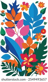 Phoenix Retro style poster abstract vector illustrate art 