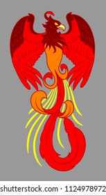 Phoenix, risen from the flame